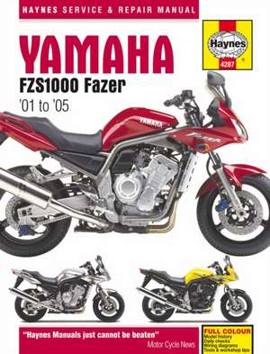 Yamaha FZS1000 Fazer (01 – 05) Haynes Repair Manual de Haynes