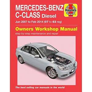 Mercedes–Benz C–Class Diesel (Jun 07 – Feb 14) 0 – (Book No. 6389) de Haynes