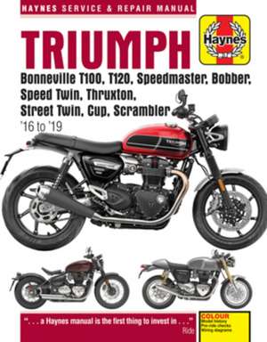 Triumph Bonneville T100, T120, Speedmaster, Bobb – 16 to 19 de Matthew Coombs