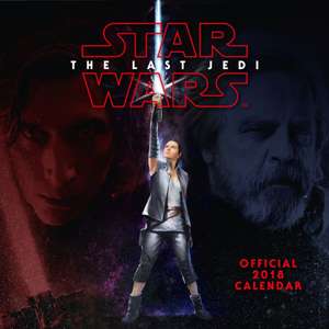 Star Wars: Episode 8 The Last Jedi Official 2018 Calendar - Square Wall Format