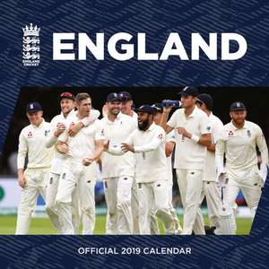 England Cricket Official 2019 Calendar - Square Wall Calendar