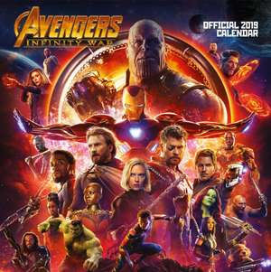 Avengers Official 2019 Calendar - A3 Change It Up Wall Calendar Format