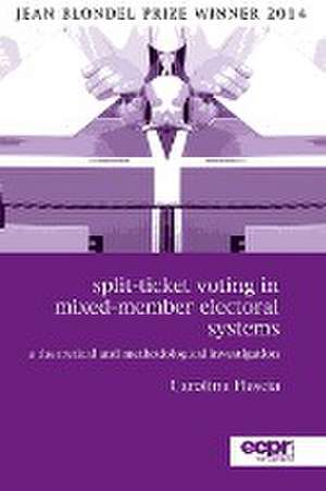 Split-Ticket Voting in Mixed-Member Electoral Systems de Carolina Plescia