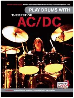 Play Drums with the Best of AC/DC: Vocal Score de AC/DC