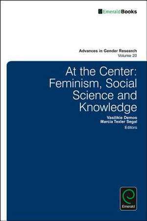 At the center – Feminism, social science and knowledge de Vasilikie Demos