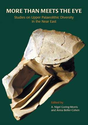 More Than Meets the Eye: Studies on Upper Palaeolithic Diversity in the Near East de A. Nigel Goring-Morris