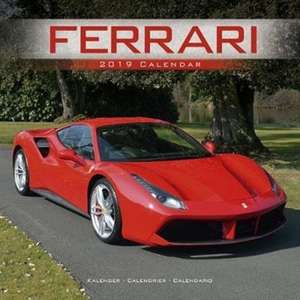 Ferrari Calendar 2019 de Avonside Publishing Ltd