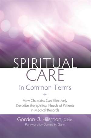 Spiritual Care in Common Terms de D Min