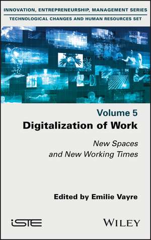 Digitalization of Work de Emilie Vayre