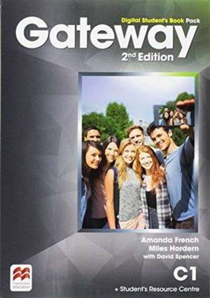 French, A: Gateway 2nd edition C1 Digital Student's Book Pac de Miles Hordern