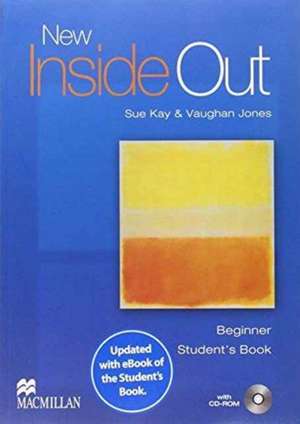 Jones, V: New Inside Out Beginner + eBook Student's Pack de SUE KAY