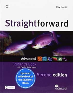 Straightforward 2nd Edition Advanced + eBook Student's Pack de Ceri Jones