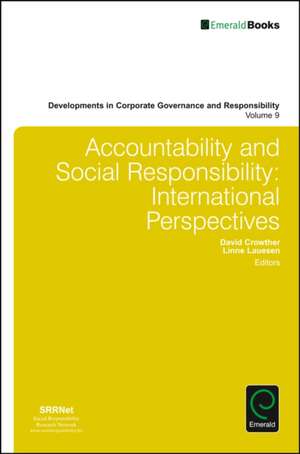 Accountability and Social Responsibility – International Perspectives de David Crowther