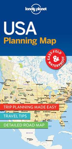 Lonely Planet USA Planning Map de Lonely Planet