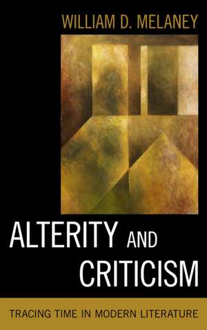 ALTERITY AND CRITICISM TRACINCB de Wiliam D. Melaney