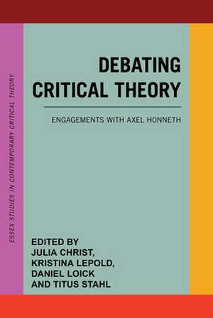 DEBATING CRITICAL THEORY