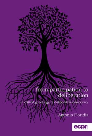 FROM PARTICIPATION TO DELIBERATION de Antonio Floridia