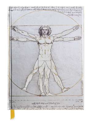 Da Vinci: Vitruvian Man (Blank Sketch Book) de Flame Tree Studio