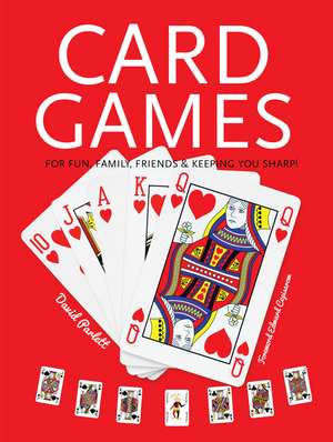 Parlett, D: Card Games de David Parlett