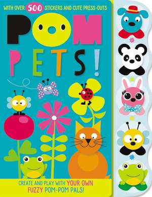 Sticker Activity Books Pom Pets de Ltd. Make Believe Ideas