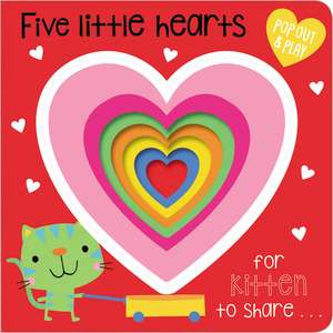 Pop-Out and Play Five Little Hearts de Ltd. Make Believe Ideas