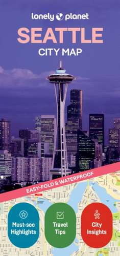 Seattle City Map de Lonely Planet