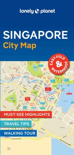 Lonely Planet Singapore City Map de Lonely Planet