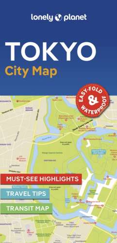 Lonely Planet Tokyo City Map de Lonely Planet