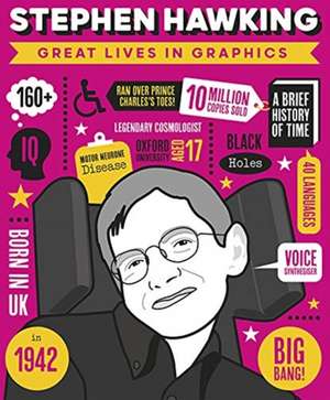 Great Lives in Graphics: Stephen Hawking de Unknown