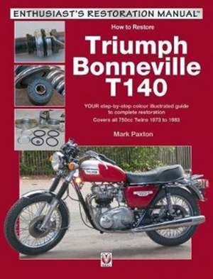 How to Restore Triumph Bonneville T140 de Mark Paxton