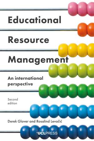 Educational Resource Management: An International Perspective de Derek Glover