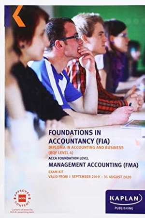 MANAGEMENT ACCOUNTING - EXAM KIT de KAPLAN PUBLISHING