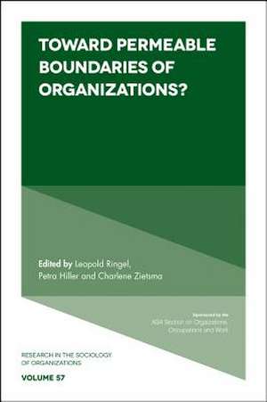 Toward Permeable Boundaries of Organizations? de Leopold Ringel