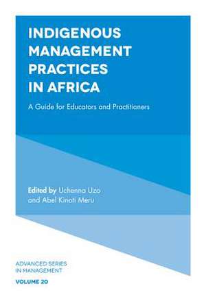 Indigenous Management Practices in Africa – A Guide for Educators and Practitioners de Uchenna Uzo