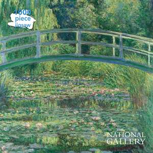 Adult Jigsaw Puzzle National Gallery: Monet: The Water-Lily Pond: 1000-Piece Jigsaw Puzzles de Flame Tree Studio