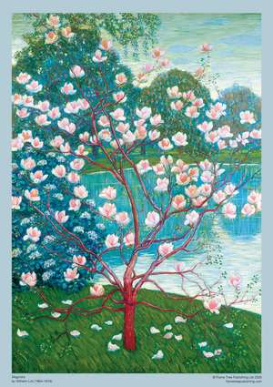 Adult Jigsaw Puzzle Wilhelm List: Magnolia Tree: 1000-Piece Jigsaw Puzzles de Flame Tree Studio