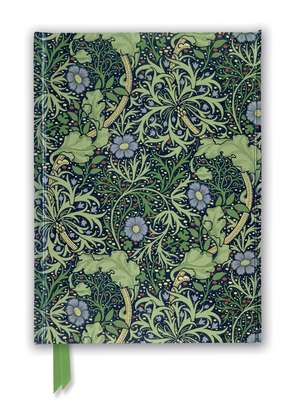 William Morris: Seaweed Wallpaper Design (Foiled Journal) de Flame Tree Studio