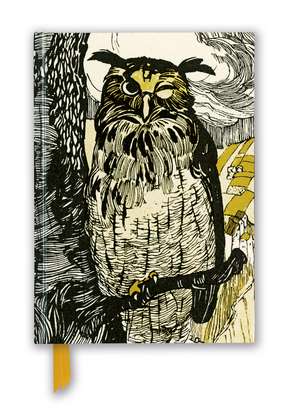 Grimm's Fairy Tales: Winking Owl (Foiled Blank Journal) de Flame Tree Studio