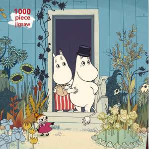 Adult Jigsaw Puzzle Moomins on the Riviera: 1000-piece Jigsaw Puzzles de Flame Tree Studio