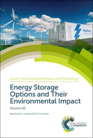 Energy Storage Options and Their Environmental Impact de R. E. Hester