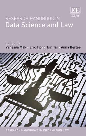 Research Handbook in Data Science and Law de Vanessa Mak