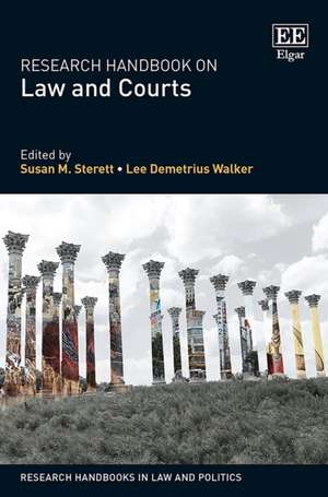 Research Handbook on Law and Courts de Susan M. Sterett