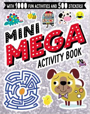 Sticker Activity Book Mini Mega - Silver de Ltd. Make Believe Ideas