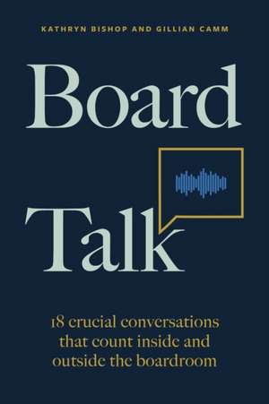 Board Talk de Gillian Camm