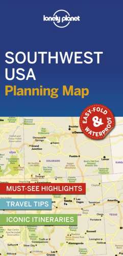 Lonely Planet Southwest USA Planning Map 1 de Lonely Planet