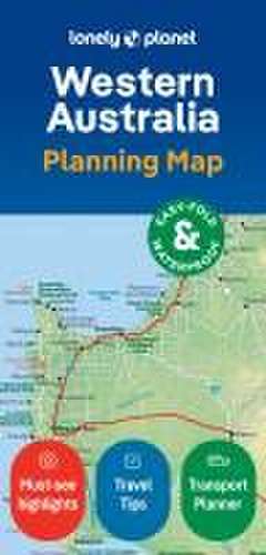 Lonely Planet Western Australia Planning Map de Lonely Planet