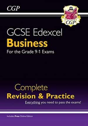 GCSE Business Edexcel Complete Revision & Practice (with Online Edition, Videos & Quizzes): for the 2025 and 2026 exams de Cgp Books