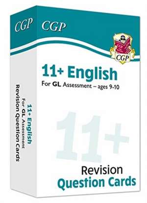 Cgp Books: 11+ GL Revision Question Cards: English - Ages 9- de CGP Books