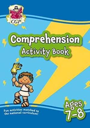 English Comprehension Activity Book for Ages 7-8 (Year 3) de CGP Books