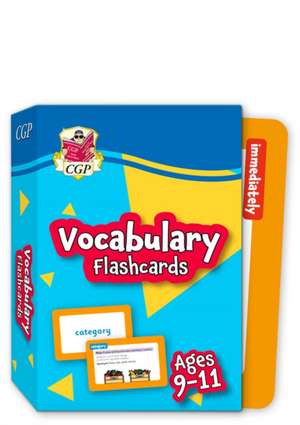 Cgp Books: Vocabulary Flashcards for Ages 9-11 de CGP Books